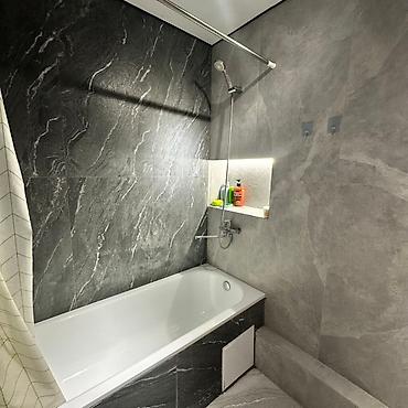 Светодиодная потолочная панель: Идеальная, просторная 2-комнатная квартира в Бишкеке — готова для — 21