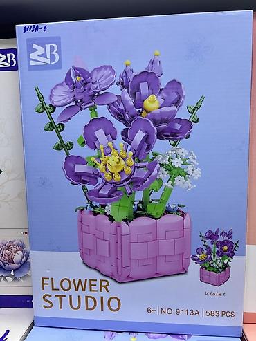 flower: Конструктор “Flower Studio – Violet” - Набор для сборки фиолетовой — 1
