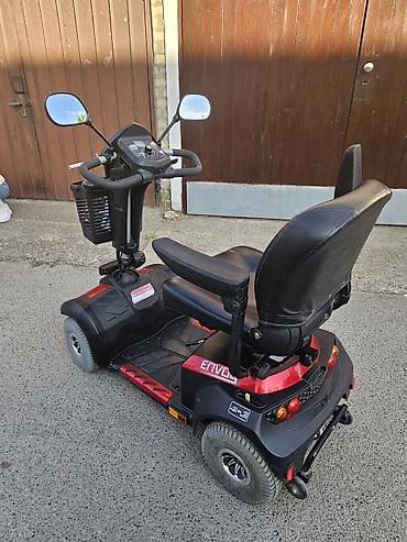 Invalidska kolica: Električni skuter za mobilnost – četvorotočkaš - Stabilna 4 točka — 9