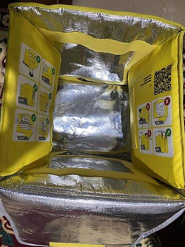 delivery bag: Терморюкзак для доставки еды Яндекс Go - Формат: короб-рюкзак для — 3
