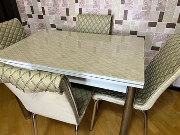 Mebel: Mətbəx üçün, İşlənmiş, 4 stul
