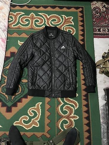 Мужская куртка, L, Adidas, Б/у, цвет - Черный, Самовывоз