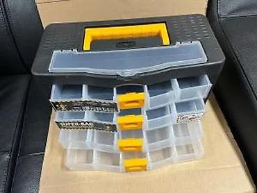 alma coture: Plastični prenosivi organizator sa fiokama – Super-Bag Organizer — 8
