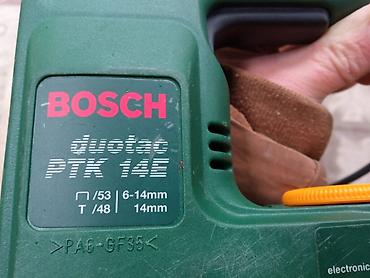 Mismar vuran tapancalar: Bosch Duotac PTK 14E Bosch Duotac PTK 14E электрический.Бьёт скобы и — 12