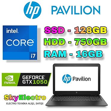 hp azerbaycan: İşlənmiş HP Pavilion, 15.6 ", Intel Core i7, 128 GB, Ödənişli çatdırılma, Rayonlara çatdırılma, Ünvandan götürmə — 1
