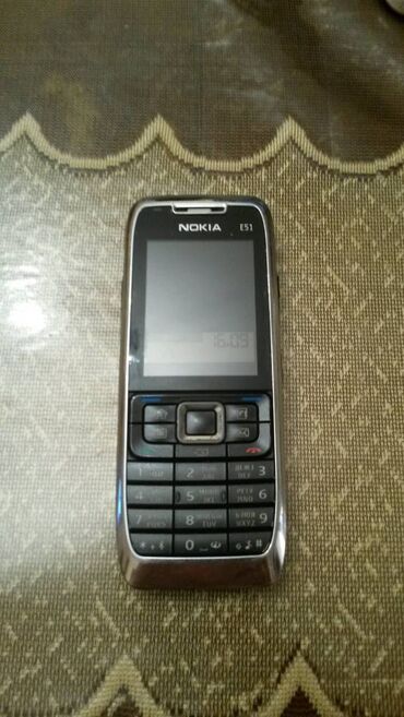 agdas telefon: Nokia E51, < 2 GB Memory Capacity, rəng - Qara, Sənədlərlə