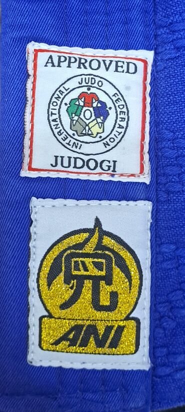 купить спортивный костюм: ANI Champion mavi judogi - Rəsmi IJF (International Judo Federation)