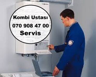 Qızdırıcı və isidicilər: Kombi Təmir Servisi. Quraşdırma Unvanda Təmir Diaqnostika Ehtiyyat