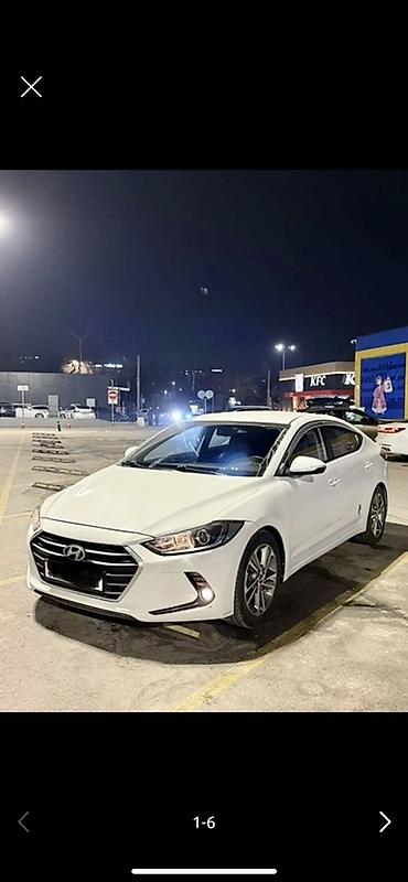 спойлер sonata: Hyundai Avante: 2017 г., 1.6 л, Автомат, Бензин, Седан — 1