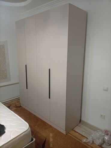 Шкафы для одежды: Шкаф для одежды, Прямой, ЛДСП — 4