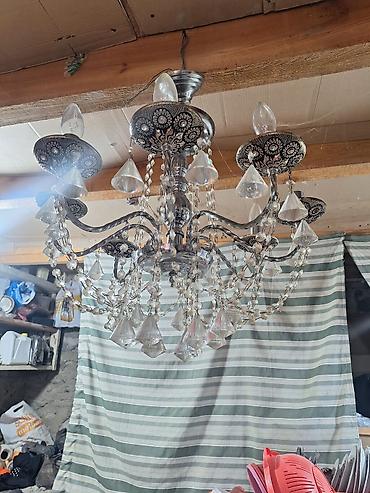 salon işığı: Çılçıraq, 8 lampa, Metal — 4