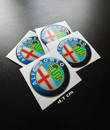 ajkula auto: Alfa romeo 3d stikeri za felne - nalepnice za felne -2694 📌 opis — 1
