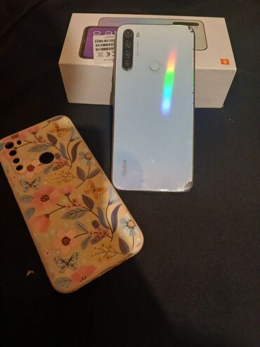 redmi note 8 ucun kabrolar: Redmi Note 8, 64 ГБ, цвет - Голубой, Две SIM карты
