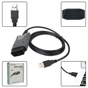 Alati za automobile: Vgate vLinker FS USB OBD2 za Ford Mazda MS CAN HS CAN Auto — 11