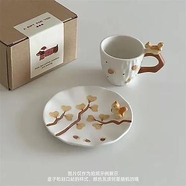 Столы для кормления: Sincabli keramik fincan və nelbeki dəsti. - Material: yüksək — 4