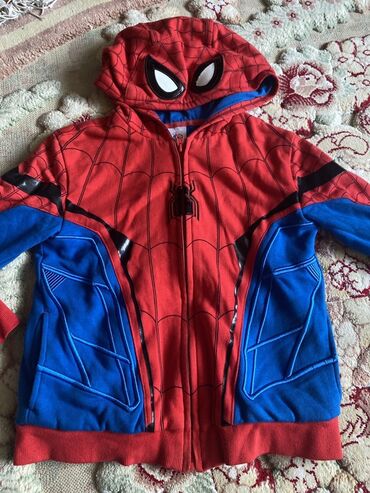 Пиджаки: Uşaq üçün Spider-Man temalı kapüşonlu hırka/svitşot - Dizayn