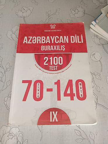 Testlər: Məhsul: “Azərbaycan dili – Buraxılış” test toplusu Müəllif: Nizami — 1
