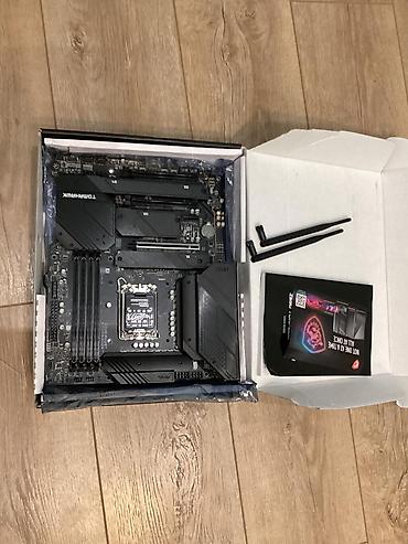 материнская плата: 🔹 MSI MAG Z690 Tomahawk WiFi DDR4 – 400 AZN Yeni vəziyyətdədir — 3