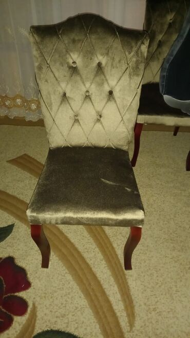 Stullar: Mətbəx üçün, Yeni, Qatlanmayan, rəng - Bej Stul — 3