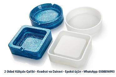 sam qəlibi: Tək-tək qiymətlər: ✅ Külqabı qəlibi (2 ədəd) - 14 AZN ✅ Domino qəlibi — 1