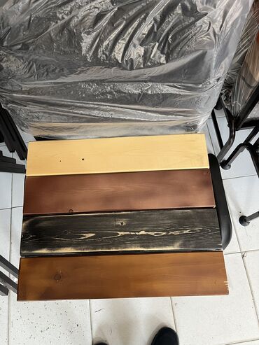 Bağ, çöl masa və oturacaq dəstləri: Yeni, Kvadrat masa, 4 stul, Açılmayan, Stullar ilə, Taxta, Azərbaycan — 29