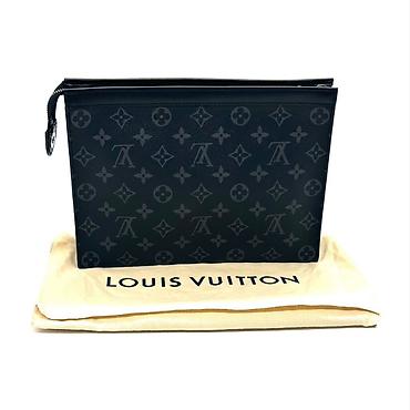 tank 3 pro max: Louis Vuitton Monogram Eclipse sənəd/kozmetik klatçı hem kisi hemde — 3