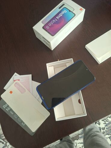 redmi işlənmiş: Xiaomi Redmi Note 8, 64 GB, rəng - Mavi
