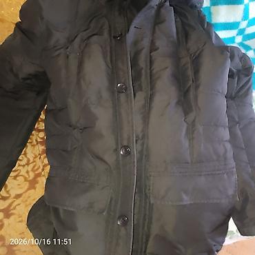 kalson geyim: ZARA MAN kişilər üçün qış parka gödəkçə - Rəng: tünd yaşıl/khaki - — 5