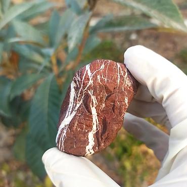 Qiymətli daşlar: Təbii Jasper daşı Satılır 💎 - Material: təbii jasper (yarıqiymətli — 4