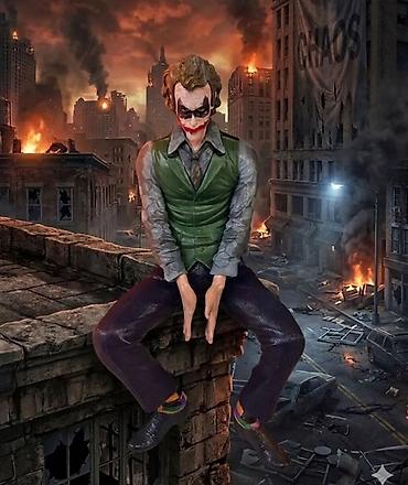 toy dekor: Joker mövzusunda kolleksiya fiqurları - Material: sərt plastik/rezin — 1