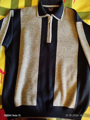 Sviter, 3XL, rəng - Boz