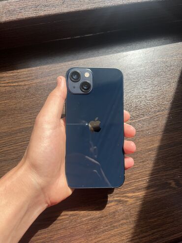 Apple iPhone: IPhone 13, Б/у, 128 ГБ, Midnight, Коробка, 100 %