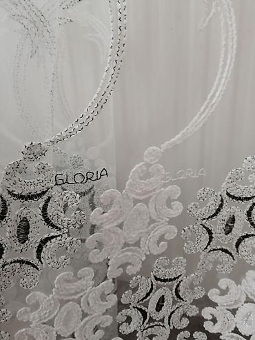 Зоотовары: Təzə. Gloria pərdə tül galeriyasından alınıb. Real eni 6 metr, lakin 3 — 4