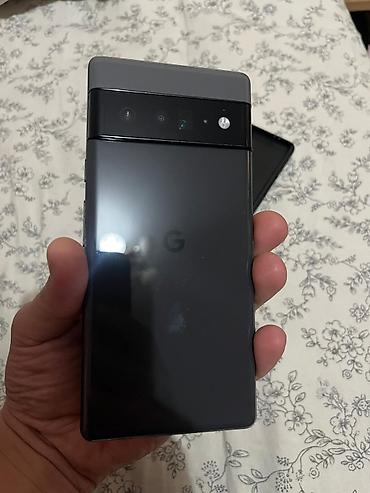 Google: Google Pixel 6 Pro, Б/у, 256 ГБ, цвет - Черный, 1 SIM, eSIM — 1