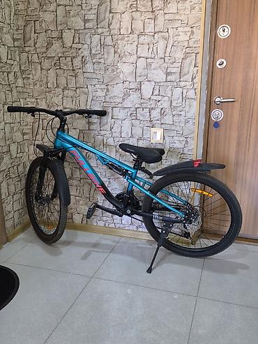 24 luk velosiped: Uşaq/youth dağ velosipedi – Full Bike (alüminium gövdə) - Çərçivə — 1