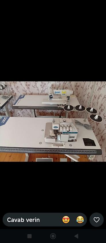 ucuz 3d yazıcı: Tikiş maşını Yeni,Overlok, 4 saplı, Ünvandan götürmə — 2