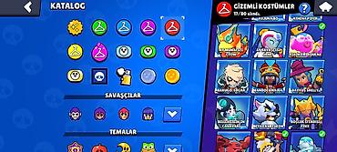 dj setup: Brawl Stars oyun hesabı – yüksək səviyyəli kolleksiya - Kupa yolu: 71 — 5