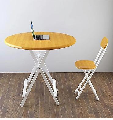 Складные походные столы: Складной походный стол, Новый, ЛДСП, цвет - Черный — 11