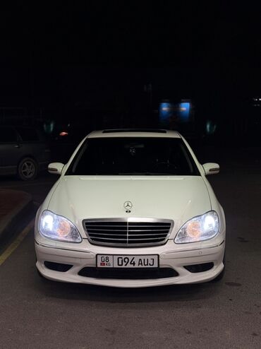 авто разбор каракол: Mercedes-Benz S-Class: 2002 г., 5 л, Автомат, Газ, Седан
