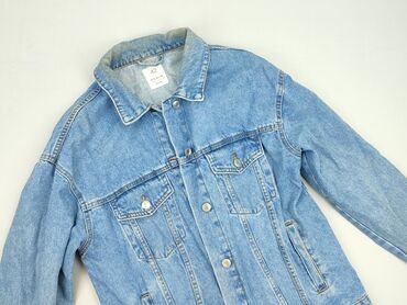 kurtka w kratę damska reserved: Denim, Kurtka jeansowa damska, rozmiar XL