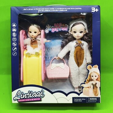 детский зимний комплект для девочки: Кукла аниме комплект игрушек👧Доставка, скидка есть. Ребенок получит