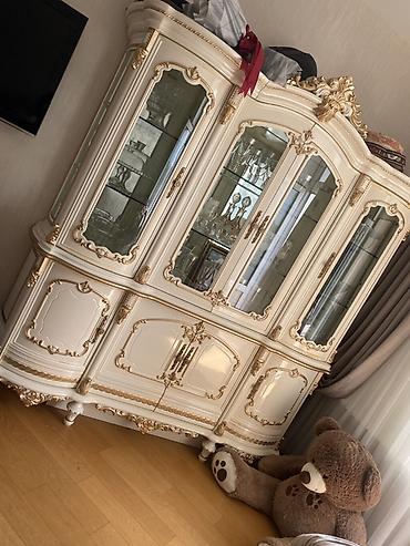 delloro mebel instagram: Klassik üslubda dəst mebel - Rəng: krem/ivori, qızılı naxış və — 2