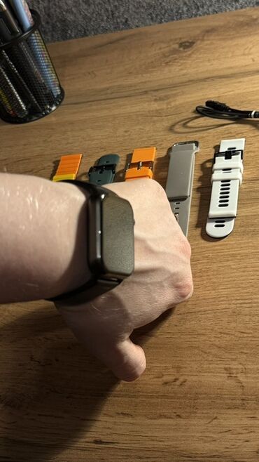 Smart saatlar: İşlənmiş, Smart saat, Sensor ekran, rəng - Qara — 11