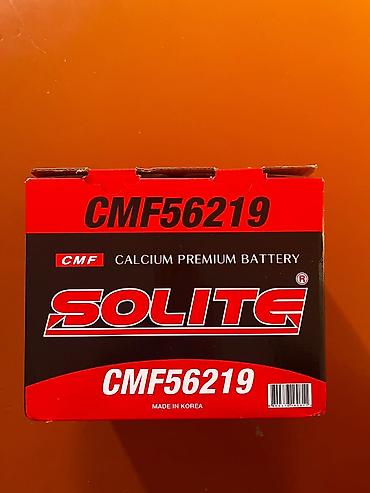 SOLITE CMF56219 avtomobil akkumulyatoru - Növ: CMF Calcium Premium lalafo.az -da SOLITE CMF56219 avtomobil akkumulyatoru - Növ: CMF Calcium Premium