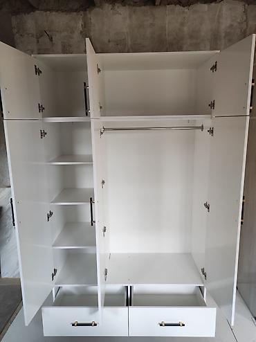 Шкафы для одежды: Шкаф для одежды, Новый, Прямой, ЛДСП — 5