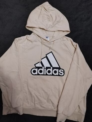 Women's Sweatshirts: Adidas, XL (EU 42), color - Beige