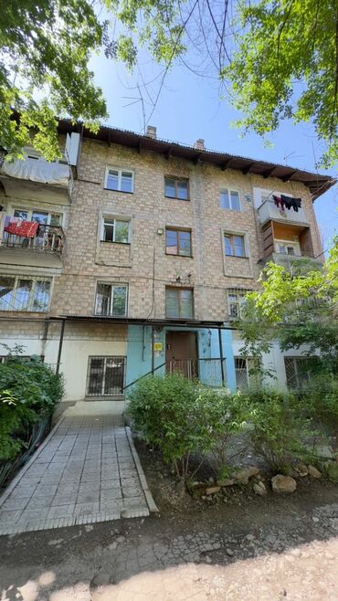 продается 2 комнатная квартира рядом ул ахунбаева: 2 комнаты, 43 м², Индивидуалка, 4 этаж, Старый ремонт