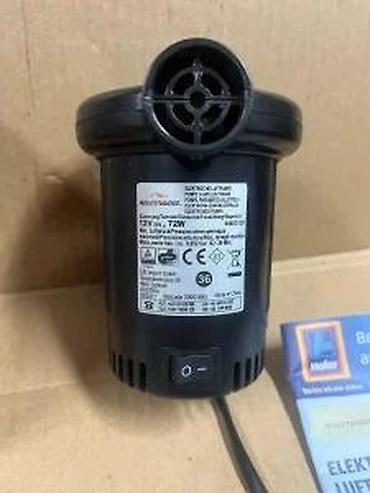 Kompresori za vazduh: Električna vazdušna pumpa 12 V – Adventuridge - Napajanje: 12 V DC — 9