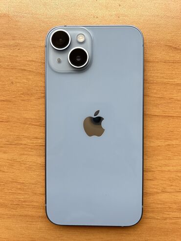 Apple iPhone: IPhone 14, 256 GB, Mavi, Barmaq izi, Simsiz şarj, Face ID