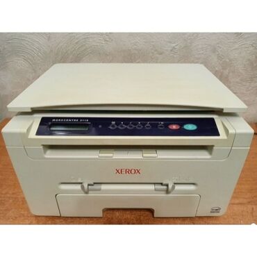 Принтеры: 3в1 принтер, сканер, ксерокс. Лазерный, чёрно-белый. Xerox 3119 В
